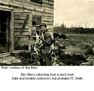Bev Berry, duck hunter