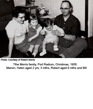 Morris Family,Christmas 1956