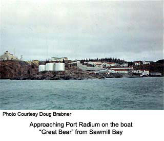 Approaching Port Radium