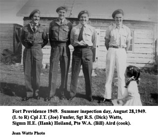 Group in Fort Provinence 1949
