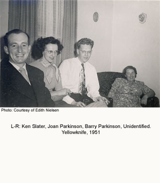 Ken Slater, Joan and Barry Parkinson