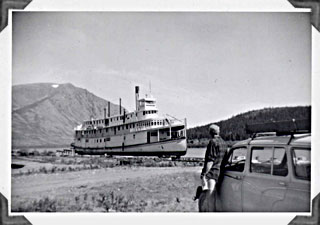 SS Tutshi at Carcross 1960