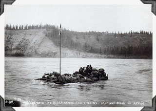 Wrecked at Whitehorse Rapids