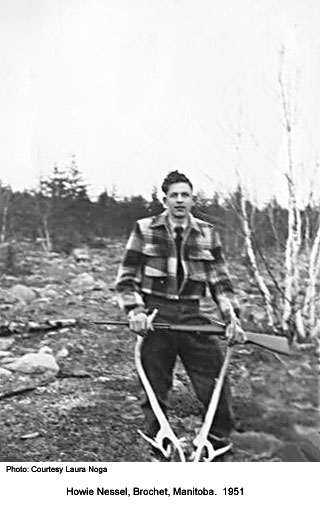 Howard Nessel, hunting