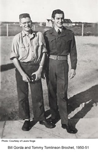 Bill Gorda and Tommy Tomlinson, Brochet 1950