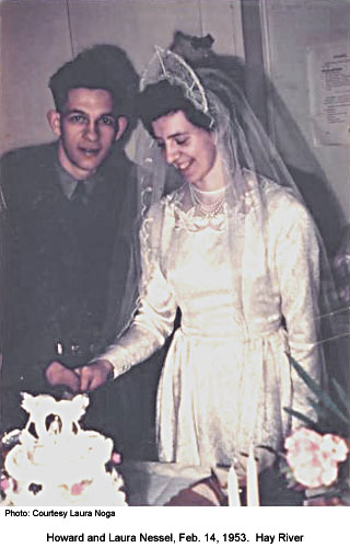 Howard and Laura Nessel - wedding