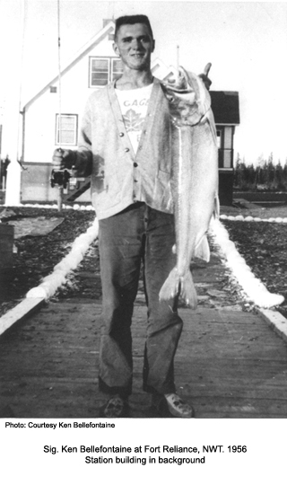Ken Bellefontaine and fish