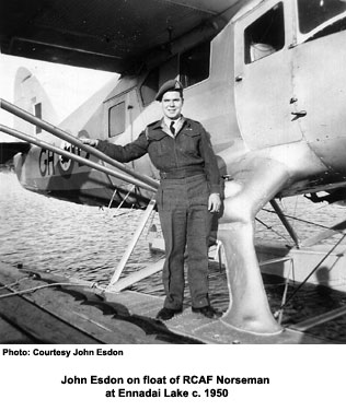John Esdon by aircraft