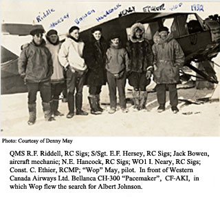 Search crew, Akalavik, 1932