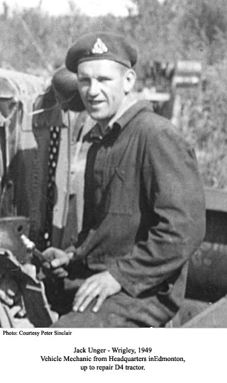 Jack Unger, Wrigley 1949