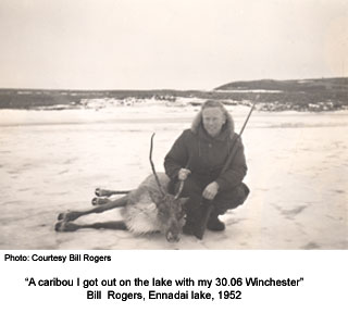 Bill Rogers, hunter, 1952