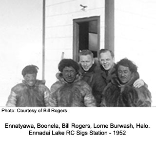 Inuit group at Ennadai Lake 1952
