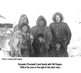 Bill Rogers and group of Inuit