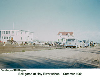 Ball Game, Hay River 1951