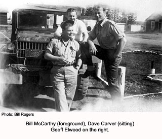 Bill McCarthy, Dave Carver and Geoff Elwood