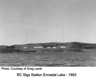 RC Sigs Station Ennadai Lake Summer 1952