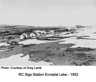 RC Sigs Station Ennadai Lake Winter 1952