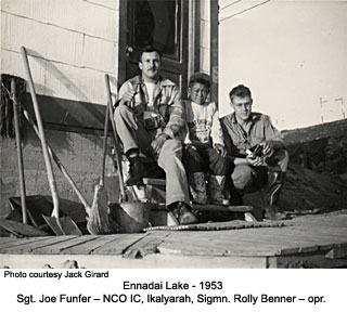 Staff at Ennadai 1953