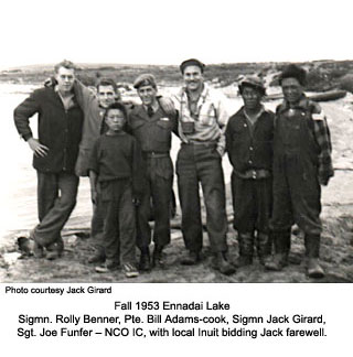 Ennadai staff and friends 1953