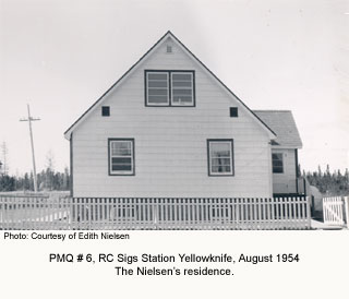 The Nielsen's residence, Yellowknife 1954