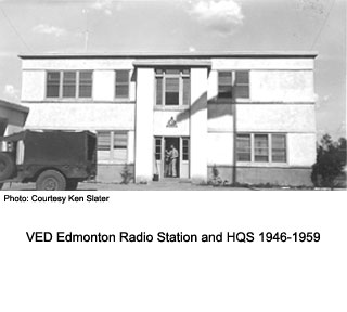 RC Sigs station and HQ, Edmonton.