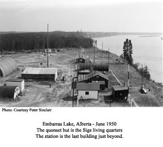 Embarras Station, Summer 1950