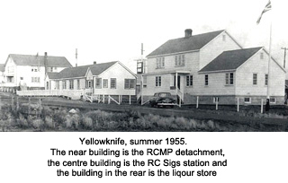 Yellowknife Station 1955