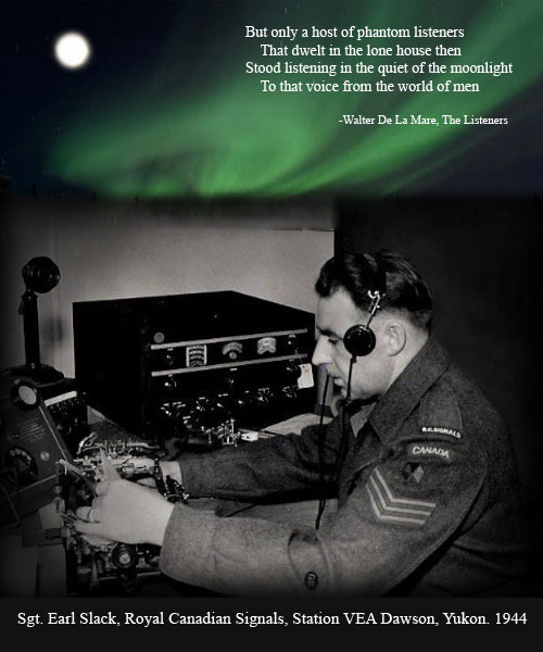 The Listner, Radio Operator Earl Slack